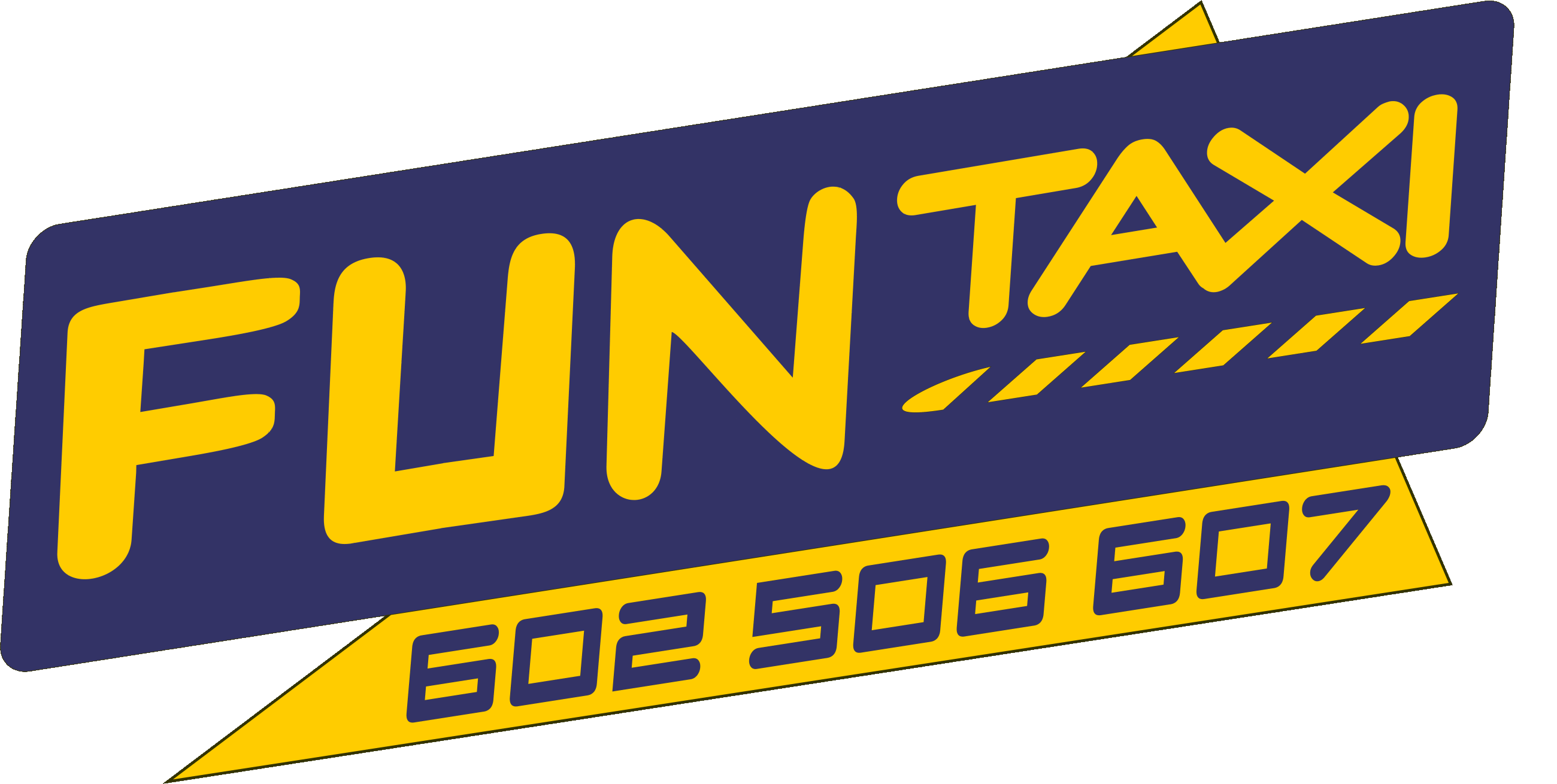 Fun taxi logo