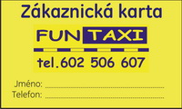 Zákaznická karta FUN TAXI